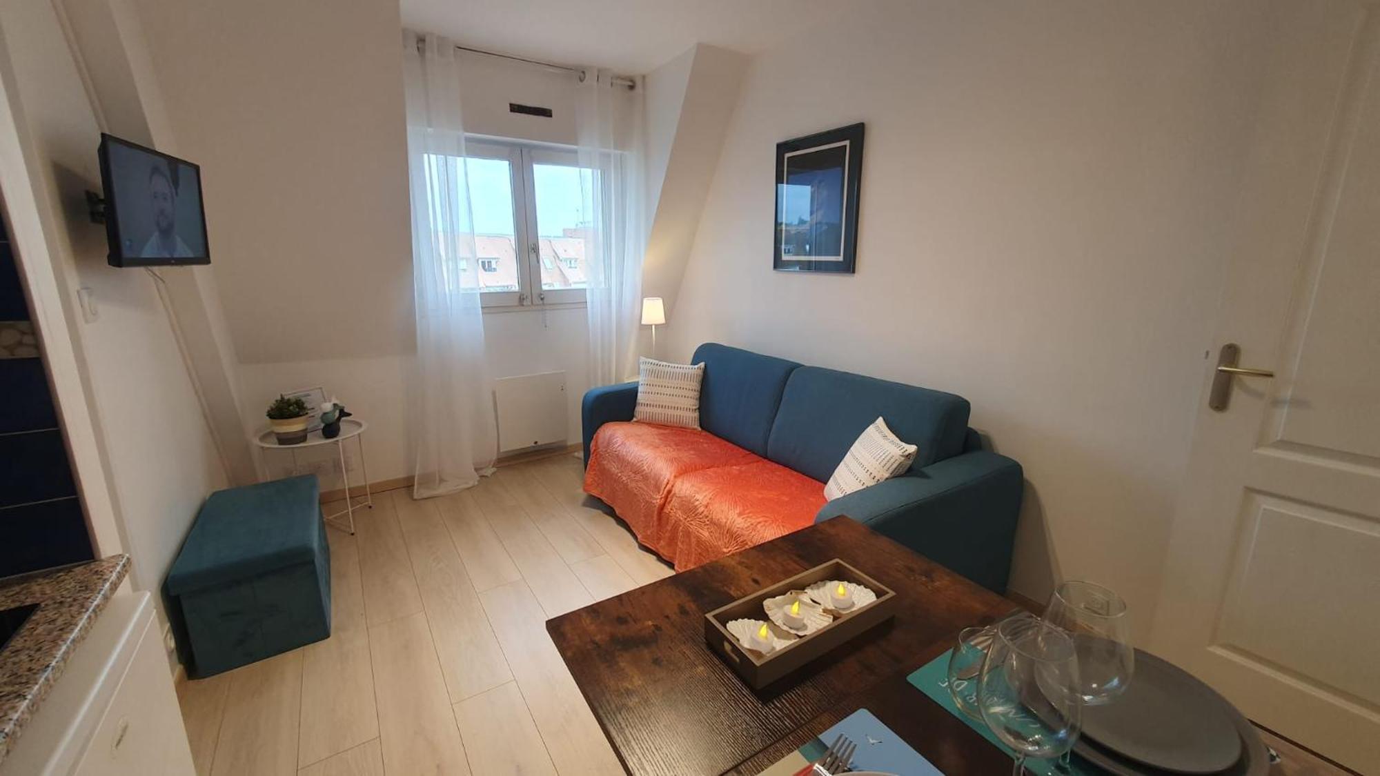 Super Deauville Appartement 2 Pieces Cosy Proche Plage Plein Sud Вилер-сюр-Мер Екстериор снимка